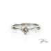 18К Бяло Злато Годежен Пръстен с  Диамант  Bloom Jewellery